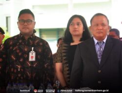 Kukuhkan Sinergi, Kakanwil Kemenkum Kalteng Maju A Siburian Hadiri Sertijab Danrem 102/ Panju Panjung