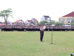 Pimpin Apel Konsolidasi dan Pengecekan Personel, Wakapolda Apresiasi Kepada Personel PAM TPS
