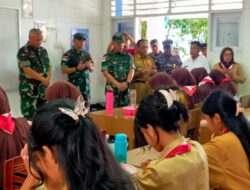 Pangdam VI/Mulawarman Tinjau Program Makanan Bergizi Gratis Dan Kesiapsiagaan Satuan Di Perbatasan RI-Malaysia