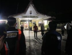 Polres Kuansing Patroli Skala Besar Antisipasi Gangguan Kamtibmas dan Kelancaran Lalu Lintas