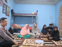 Kapolres Pelalawan Sambangi Rumah Duka Korban Meninggal Dunia di KM 83 Desa Kemang 