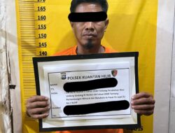 Amankan Satu Pelaku, Polsek Kuantan Hilir Ungkap Kasus PETI