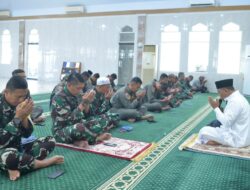 Untuk Memohon Keselamatan dan Kelancaran Latihan Sriti Gesit Tahun 2025, Lanud Sultan Hasanuddin Gelar Doa Bersama