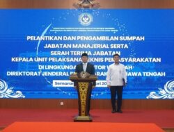 Resmi Dilantik, Kepala Rutan Bangil Dilantik dalam Jabatan Baru di Rutan Kelas I Surakarta