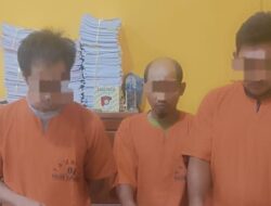 1 DPO, Polsek Tapung Hilir Berhasil Ciduk 3 Pengedar Narkoba di Desa Tapung Makmur