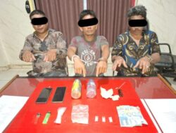 Amankan 5 Tersangka, Satresnarkoba Polres Kuansing Sita 10,19 Gram Narkoba