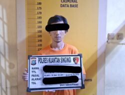 Satresnarkoba Polres Kuansing Tangkap Pengedar Narkoba di Desa Beringin Taluk