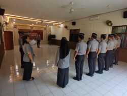 Apel Pagi Awal Ramadan, Plt Kepala Rutan Bangil Tekankan Peningkatan Pelayanan dan Keamanan