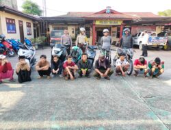Meresahkan Masyarakat, Polsek Tualang Amankan 6 Unit Sepeda Motor Diduga Aksi Bali