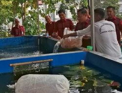Tabur 1000 Benih Ikan Nila, Upaya Lapas Cilegon Dukung Program Ketahanan Pangan