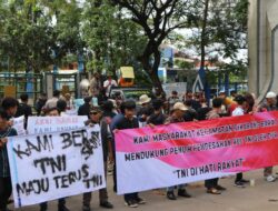 “Demi Indonesia Maju, Warga Bekasi Nyatakan Dukungan untuk TNI”