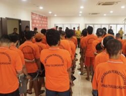 Lapas Tulungagung Kawal Pemindahan 40 Narapidana Dari Rutan Kelas I Surabaya