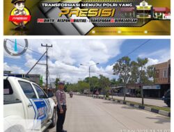 Antisipasi Daerah Rawan Laka Lantas, Balap Liar dan C3, Satlantas Polres Kuansing Patroli Siang 