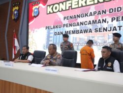 Ditreskrimum Polda Riau Berhasil Menangkap Diduga Pelaku Pengancaman yang Viral di Media Sosial