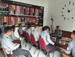 Laksanakan Petunjuk Pimpinan, Ka KPR Surakarta Internalisasi Jajaran Pengamanan Pasca Lebaran