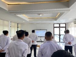 Pegawai Rutan Surakarta Ikuti Apel Bersama Sekaligus Halal Bihalal Secara Daring dengan Khidmat