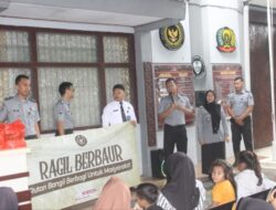 Wujud Kepedulian, Rutan Bangil Adakan Bakti Sosial di Momen HBP ke-61