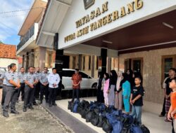 Hari Bakti Pemasyarakatan ke-61, Lapas Tangerang Berbagi 125 Paket Sembako