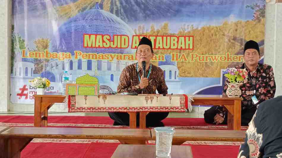 Tingkatkan Keimanan dan Ketaqwaan, Lapas Purwokerto Selenggarakan Pengajian Rutin Pegawai