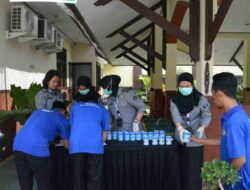 Deteksi Dini, Rutan Bangil Gelar Tes Urine Untuk Warga Binaan