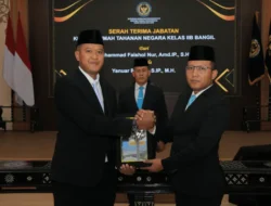 Amanah Baru, Kepala Rutan Kelas IIB Bangil Resmi Dilantik