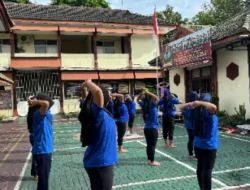 Tingkatkan Kesehatan, Warga Binaan Perempuan Rutan Bangil Antusias Ikuti Senam Bersama