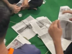 WBP Rutan Kelas I Surakarta Daur Ulang Koran Bekas Jadi Bernilai Jual