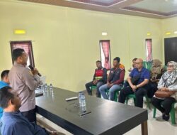 Kapolsek Tambang Imbau Perusahaan Hindari Material Ilegal, Cegah Dampak Lingkungan dan Jaga K3