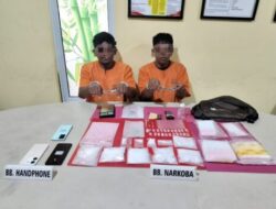 Polres Kampar Gagalkan Peredaran Narkoba, 537,99 Gram Sabu dan 528 Butir Ekstasi Diamankan
