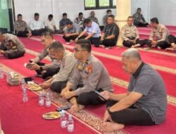 Polres Kampar Gelar Binrohtal, Penguatan Spiritual Personel untuk Kinerja Optimal