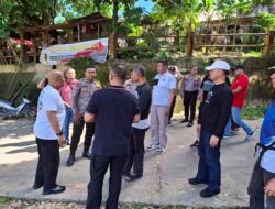 Kapolres Kampar Dampingi Wakapolda Riau Tinjau Lokasi Upacara Hari Lingkungan Hidup Sedunia