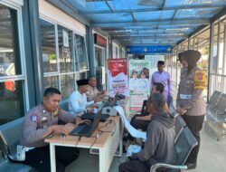 Rayakan Hari Bhayangkara ke-79, Polres Kampar Gelar Gerai Pelayanan Publik Permudah Perpanjang SIM
