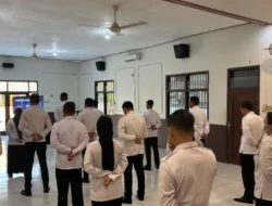 Semangat Baru, Langkah Pasti Rutan Bangil Ikuti Secara Virtual Apel Bersama Menteri Imigrasi dan Pemasyarakatan