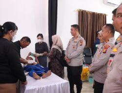 Polres Pelalawan Gelar Bakti Kesehatan dalam Rangka HUT Bhayangkara ke-79