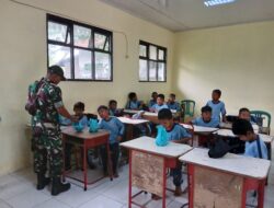 “Bersama TNI, Gizi Mengalir hingga ke Pelosok Sekolah Di Pebayuran”