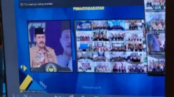 Rutan Bangil Ikuti Perkemahan Satya Dharma Bhakti Pemasyarakatan Serentak Secara Virtual