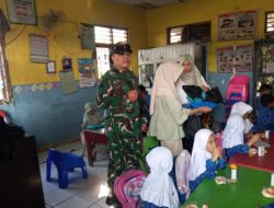 Satuan Pelayanan Pemenuhan Gizi Bersama Babinsa Distribusikan Ribuan Makanan Bergizi