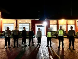 Polres Tulungagung Rutin Gelar Patroli Sambang Di Lapas Tulungagung, Ciptakan Situasi Aman Dan Kondusif