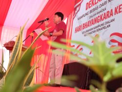 Deklarasi Kampung Bebas Narkoba Warnai Peringatan Hari Bhayangkara ke-79 di Kampung Dalam Pekanbaru