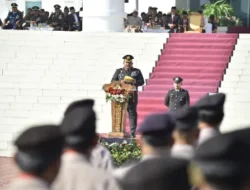 Polri Untuk Masyarakat, Karutan Bangil Hadiri Upacara dan Tasyakuran Hari Bhayangkara ke-79