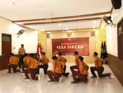 Tanamkan Sikap Disiplin, Rutan Bangil Gelar Kegiatan Kepramukaan untuk Warga Binaan