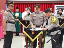 Polda Riau Gelar Sertijab 4 Kapolres