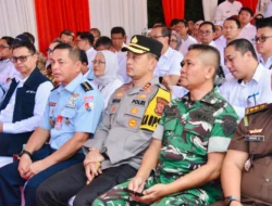 Kapolres Bogor AKBP Wikha Ardilestano, S.H., S.I.K., M.Si. Turut Sukseskan Launching Nasional Koperasi Merah Putih di Desa Hambalang