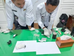 Petugas Lapas Tulungagung Gagalkan Upaya Penyelundupan Narkoba Dengan Modus Dilempar Dari Luar Tembok