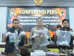 Polres Kepulauan Meranti Tangkap 2 Pelaku Pembakar Lahan