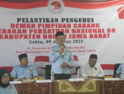 Dr. Mmuflihin Al Mufti Resmi Memegang Tongkat Komando GPN 08 Kabupaten Bogor