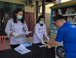 Rutin dan Tegas, Rutan Bangil Gelar Pemeriksaan Blok serta Tes Urine WBP