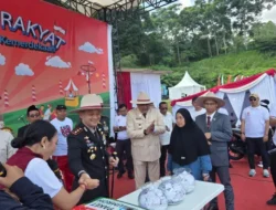 Kapolres Bogor Bersama Forkopimda Hadiri Pesta Rakyat HUT RI ke-80 di Babakan Madang Bogor