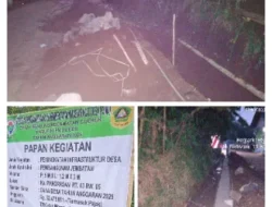 Anggaran Dana Desa Terealisasi Di Wilayah Desa Cibalung