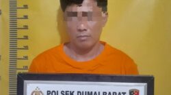 Grebek Rumah Pengedar Narkoba, Polsek Dumai Barat Amankan Pelaku dan Sabu